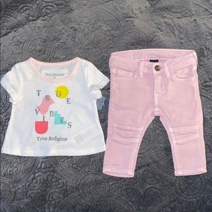 True Religion infant girls outfit